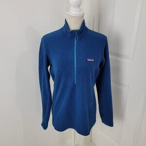 Patagonia Women's Blue Quarter-Zip Fleece